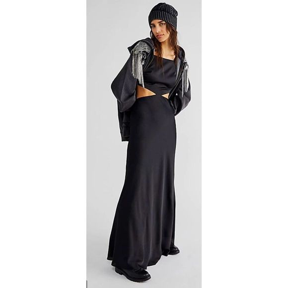 Free People Black Maxi Dress - Picture 3 of 11